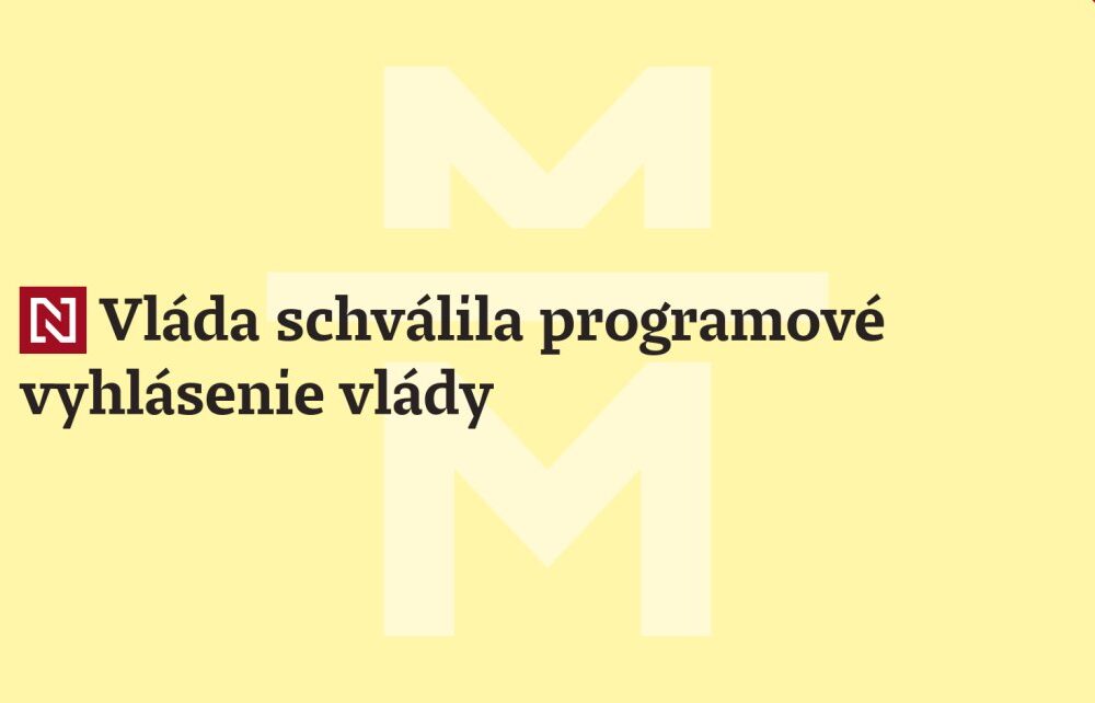 Rozvoj nájomného bývania v programovom vyhlásení vlády